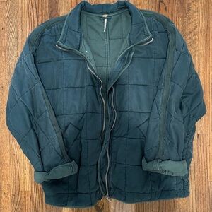 Free People Dolman Quilted Knit Jacket